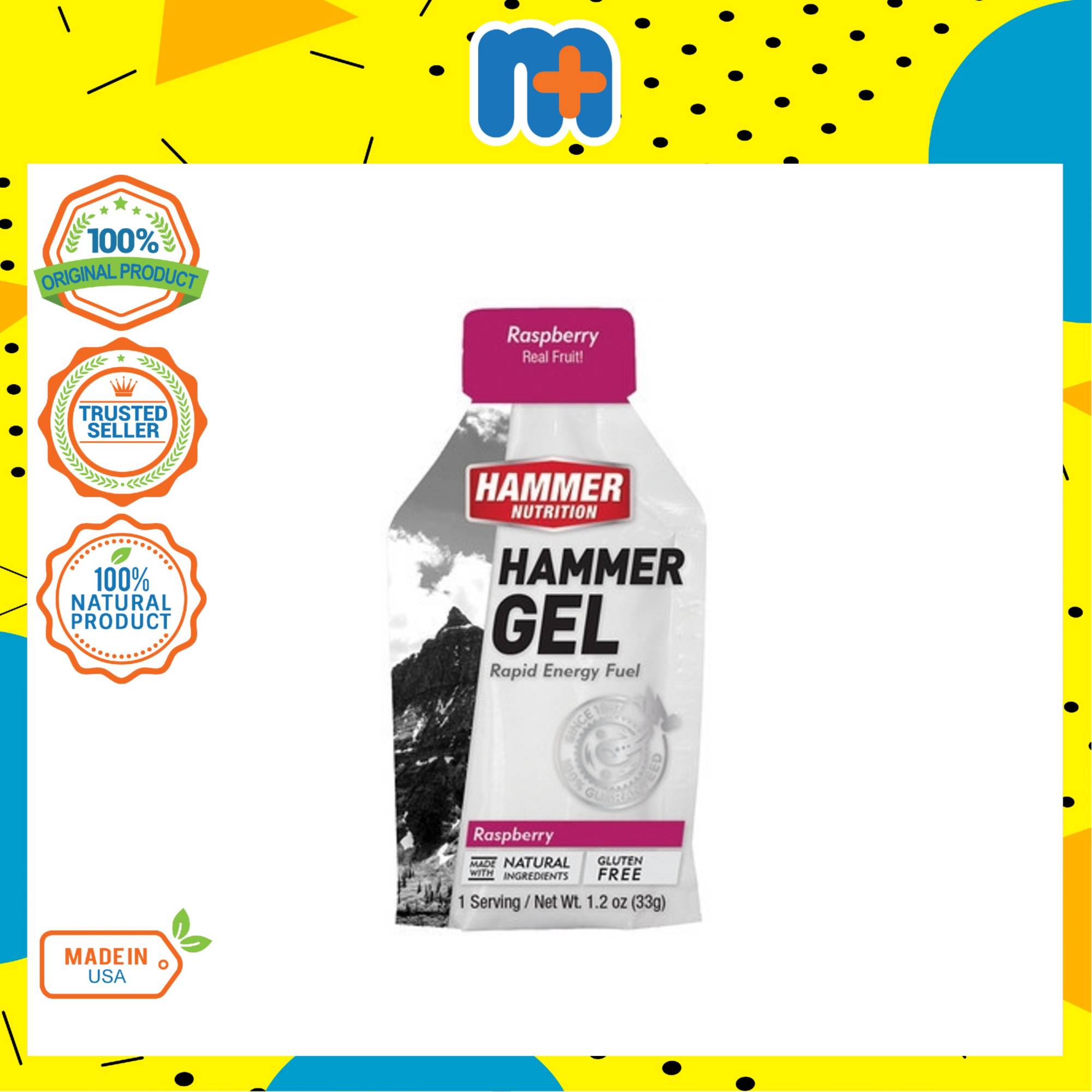 HAMMER GEL RASPBERRY (24X1SRV) 33G